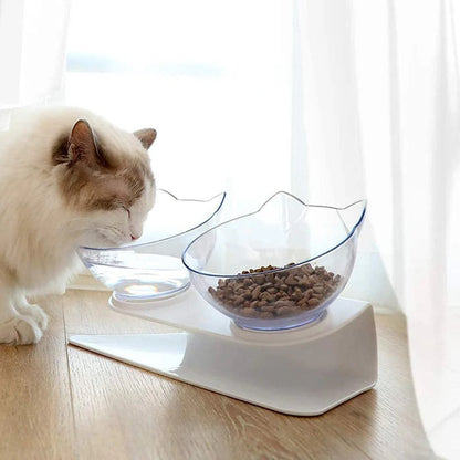 Elevated Cat Bowl for Orthopedic Support