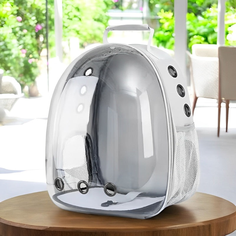 Space Capsule Pet Carrier for Dogs and Cats – Breathable Design