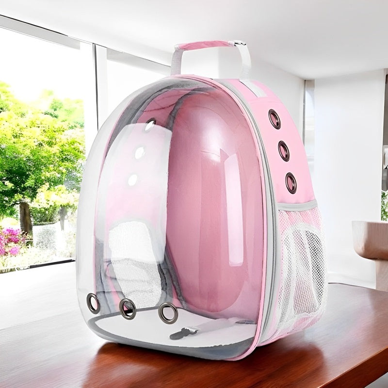 Space Capsule Pet Carrier for Dogs and Cats – Breathable Design