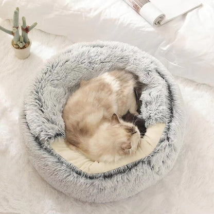 Comfortable Pet Cave Bed for Dogs and Cats of Any Size