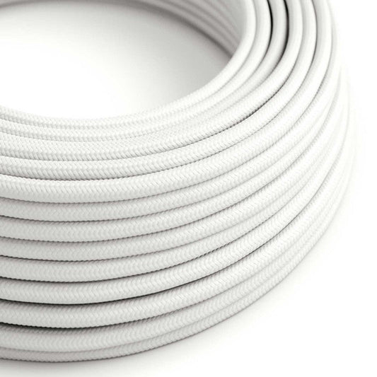 White Viscose Fabric Cord