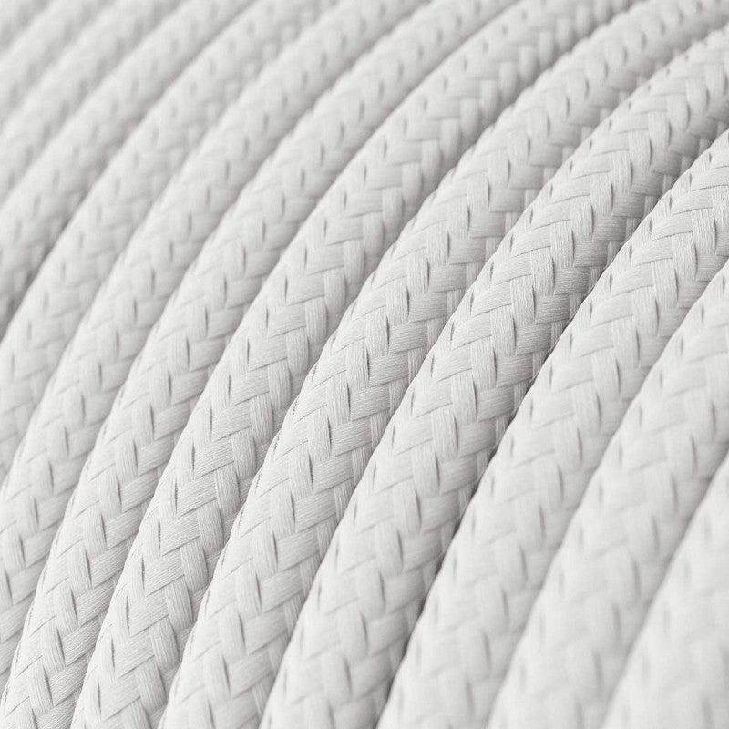 White Viscose Fabric Cord