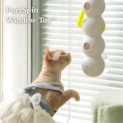 Window Play Station for Cats | 40 cm Interactive Toy