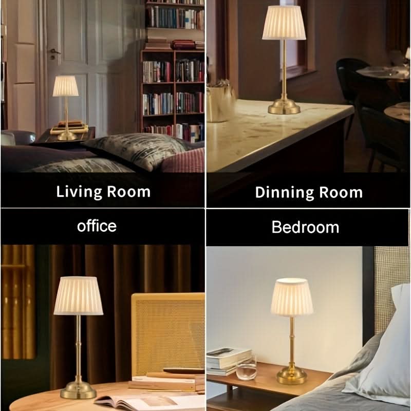 Rechargeable Vintage Style Desk Lamp
