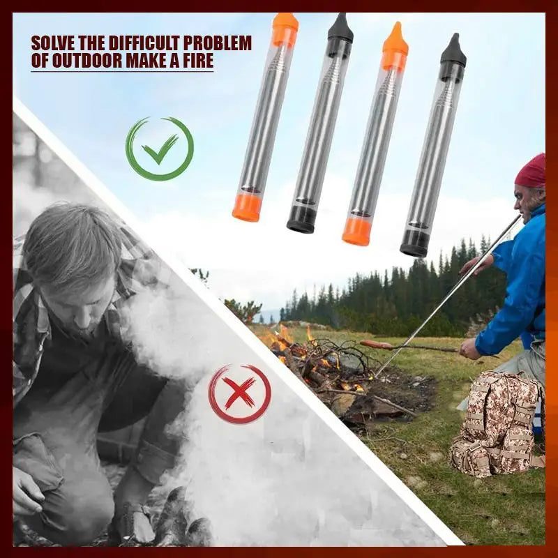 Telescopic Outdoor Blower for Campfire Ignition