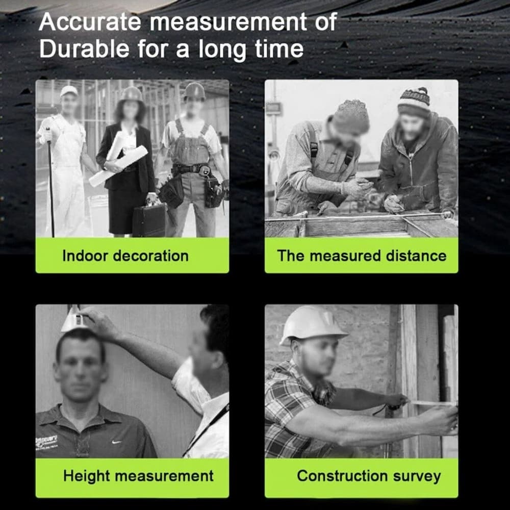 Precision Measurement Tape for Mud and Water - No Clogging