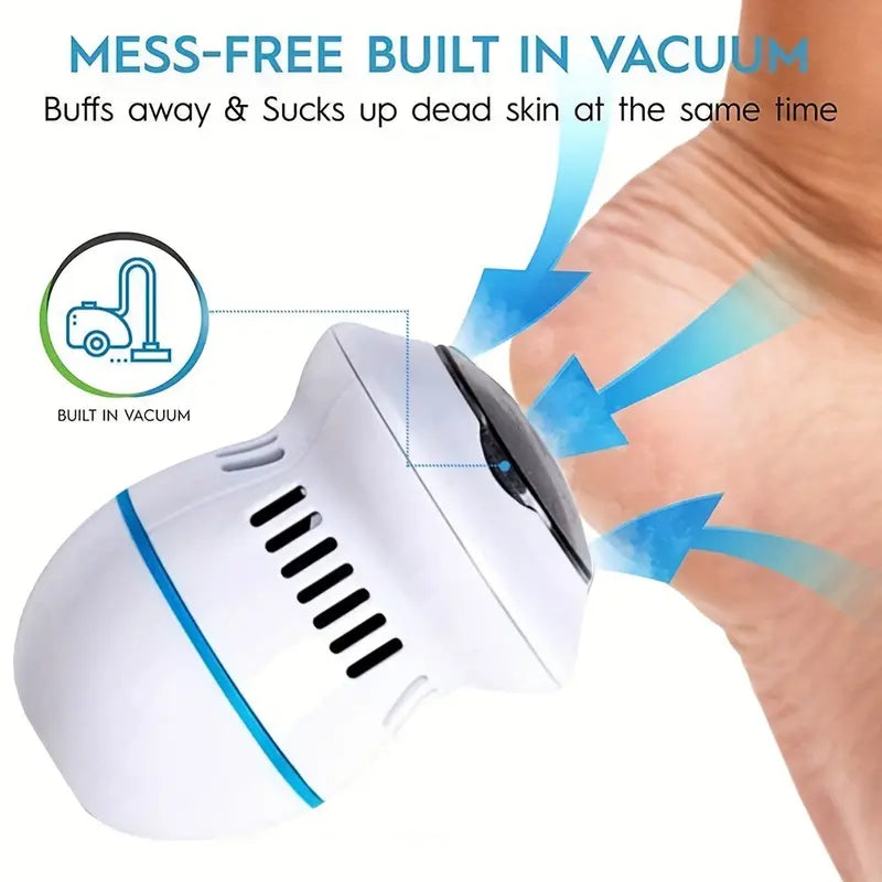 Rechargeable Foot Care Device with Dual Speed Settings