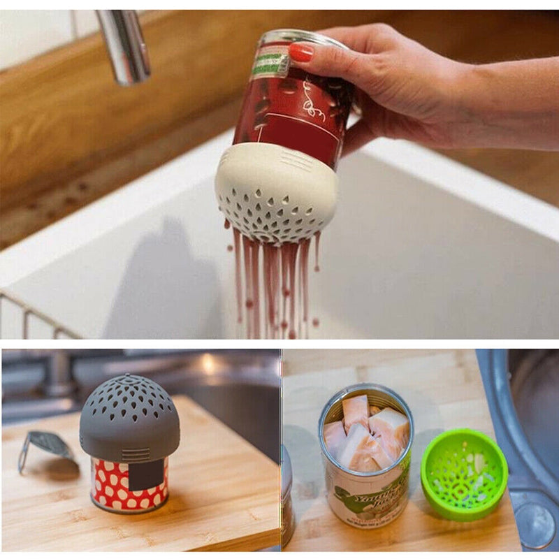 Easy Can Drainer for Spill-Free Pouring