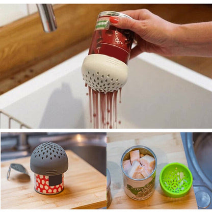 Easy Can Drainer for Spill-Free Pouring