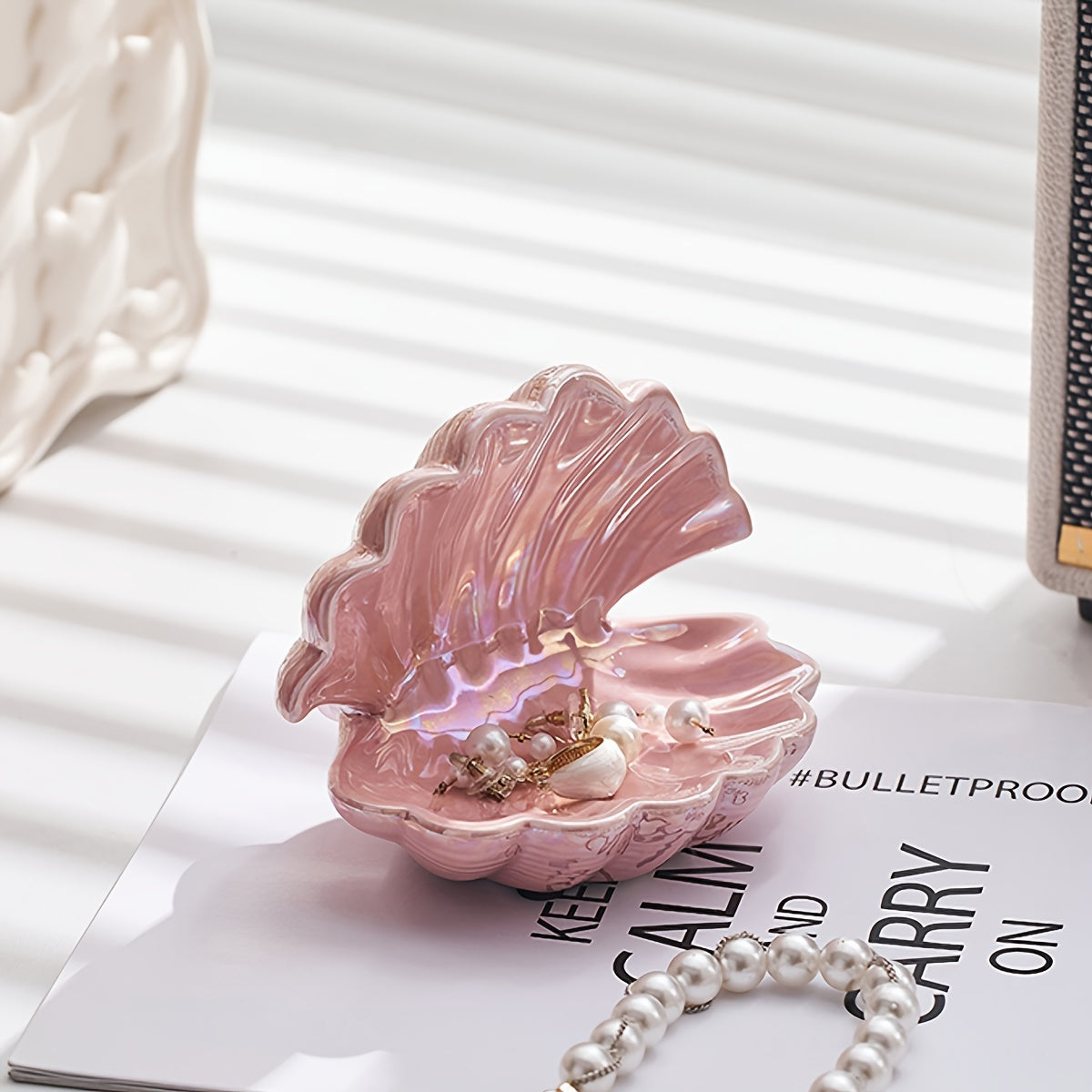 Decorative Porcelain Jewelry Holder – Elegant Art Bowl