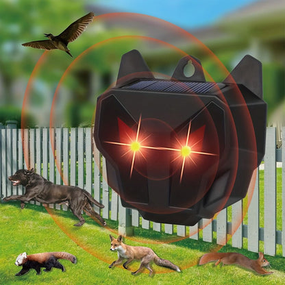 Solar-Powered Animal Deterrent