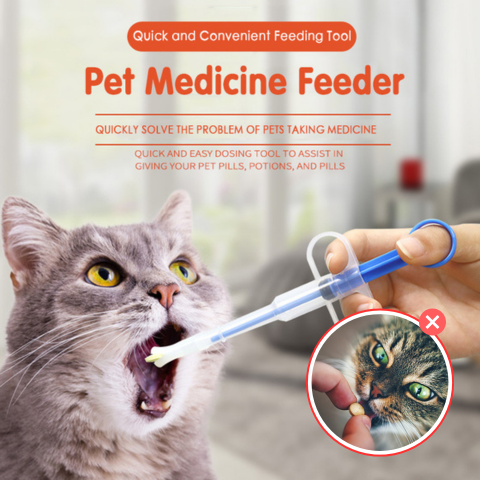 Buy 2 Get 2 Free | Quick and Easy Pet Medicine and Pill Dispenser