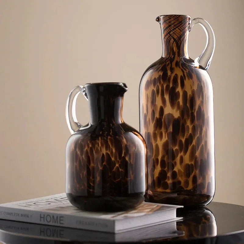 Clear Glass Vase for Table and Shelf Display – Nordic Design