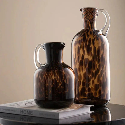Clear Glass Vase for Table and Shelf Display – Nordic Design