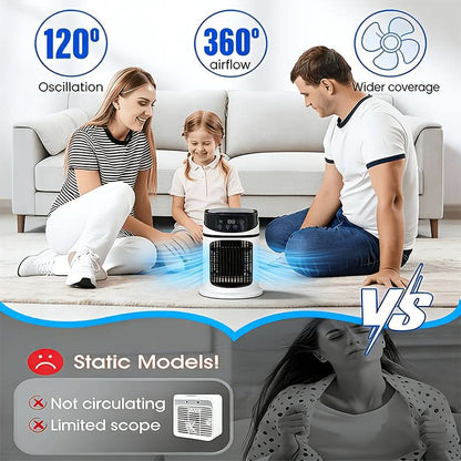 Mist Cooling Fan for Refreshing Air Circulation