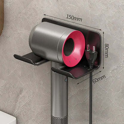 Stylish Wall-Mounted Organizer for Hair Care Essentials