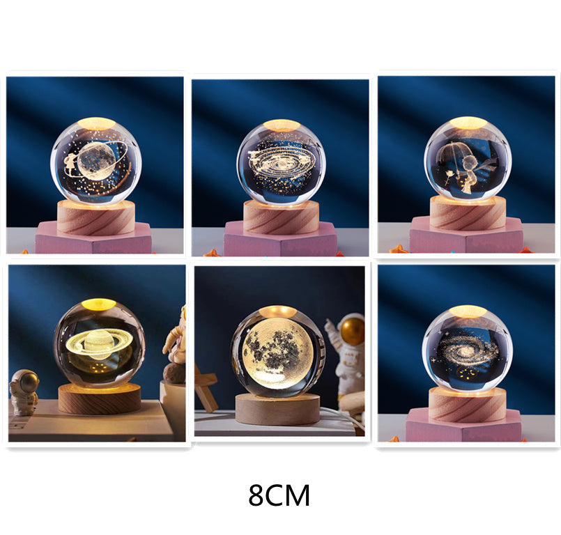Crystal Decorative Night Light