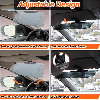 Instant Glare-Free Visibility for Safe Driving Anytime