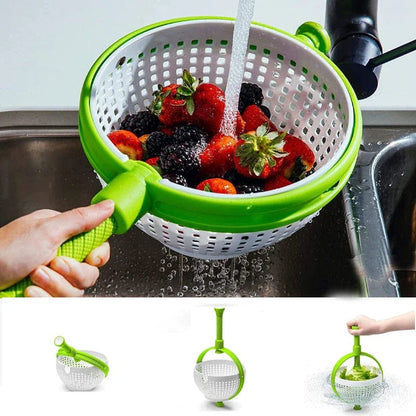 Effortless Salad Preparation Tool - Salad Whisk