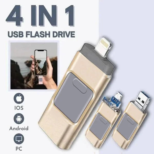 4-in-1 High-Speed USB Flash Drive