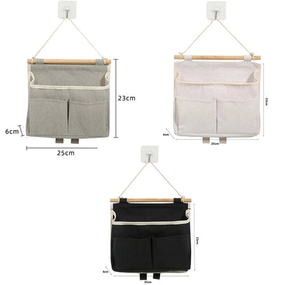 Over-the-Door Hanging Organizer | 2-Tier Storage Bag | Polyester