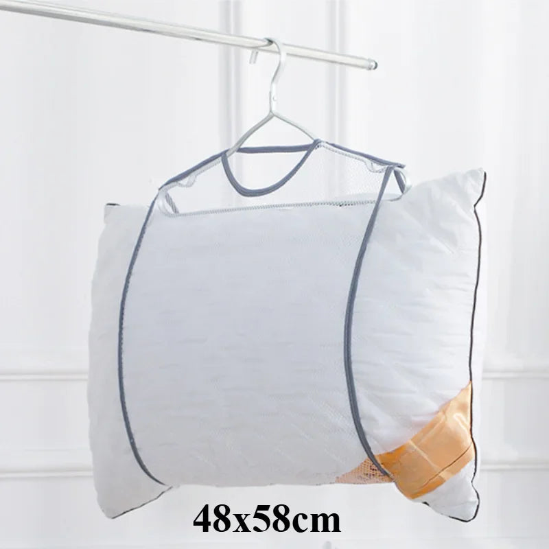Hanging Pillow Dryer for Home | Breathable Drying Rack 38–48 cm