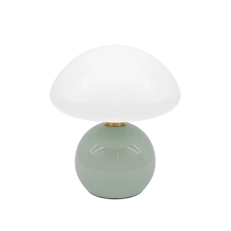 Glass Bedside Lamp with Elegant Design