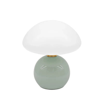 Glass Bedside Lamp with Elegant Design