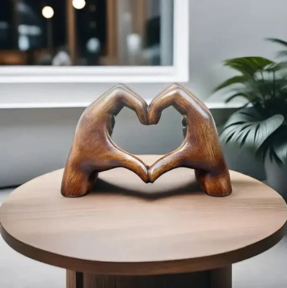 Handcrafted Love Symbol - WarmHeart Design
