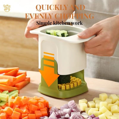 Chop Vegetables in Seconds with Risk-Free Quick Dice