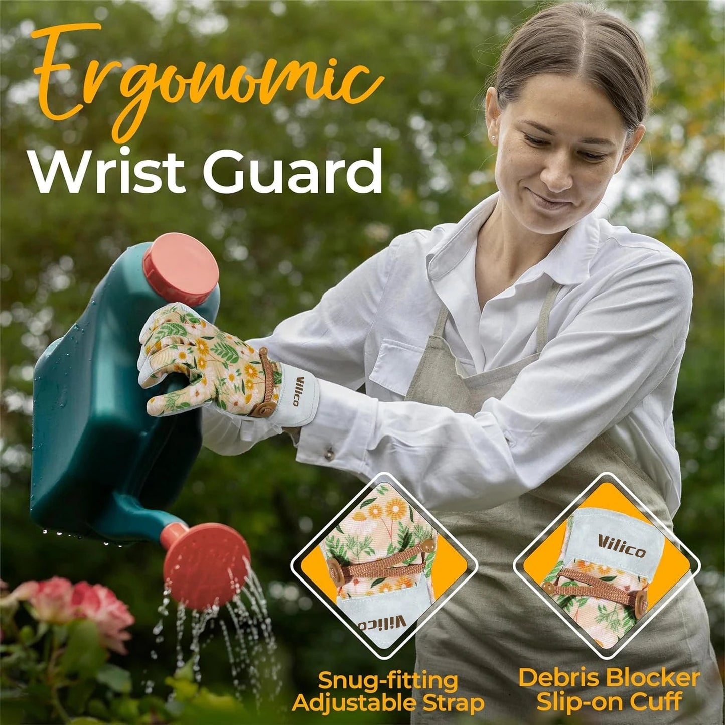 Long Garden Gloves | Breathable | Thorn-Proof | Elbow-Length | Perfect for Weeding, Planting & Pruning