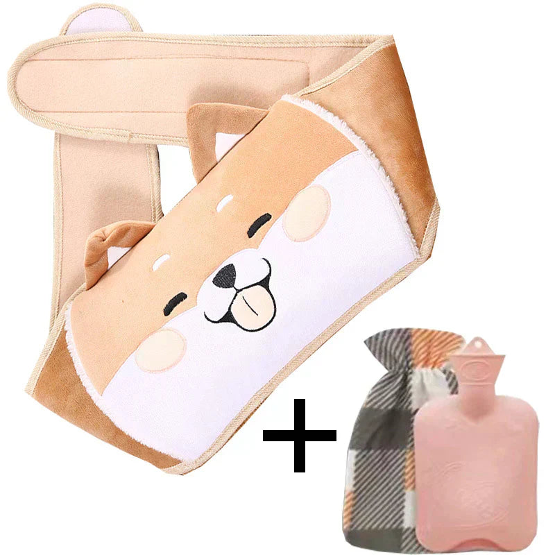Reusable Plush Heating Pad with Hip Support
