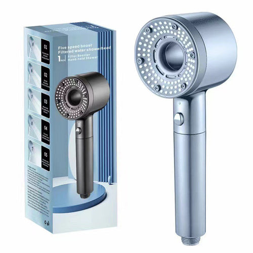 Powerful Shower Head with Gentle Water Pressure for a Refreshing Clean