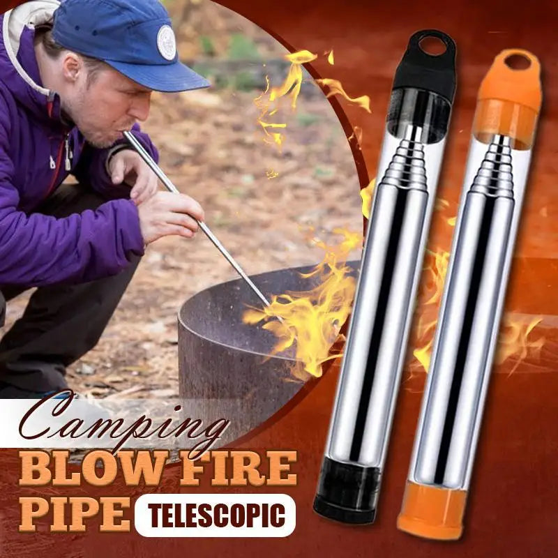Telescopic Outdoor Blower for Campfire Ignition