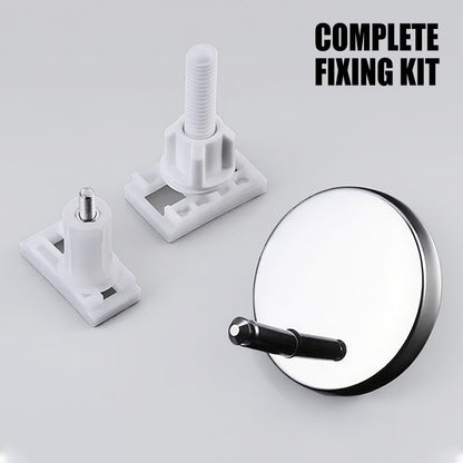 SecureFit Toilet Seat Installation Kit | Stainless Steel Covers