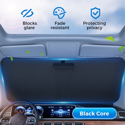 Heat and UV Ray Blocker for Cooler Car Interiors