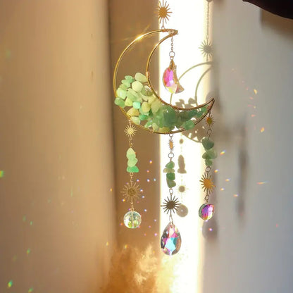 Prism Moon Dreamcatcher for a Mystical Atmosphere