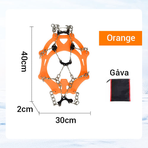 Non-Slip Traction Aids for Walking on Ice, Snow, and Mud