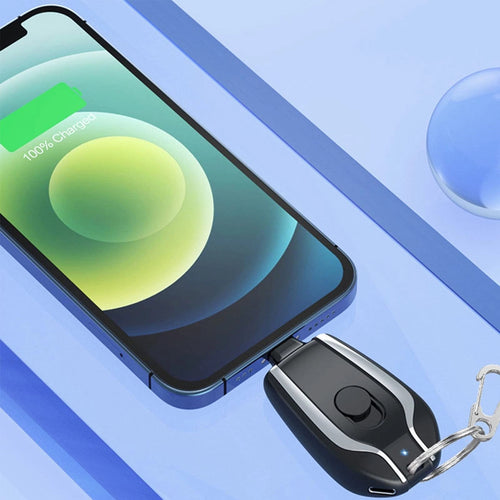 PowerPod - Portable Keychain Charger for Every Adventure