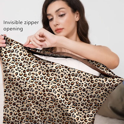 Zippered Pillowcase with Pattern for a Comfortable Sleep