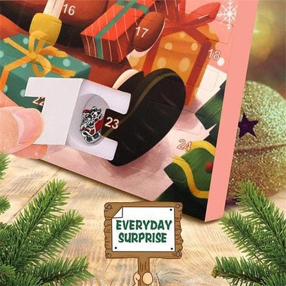 Countdown to Christmas: 24-Day Charm Bracelet Surprise Box