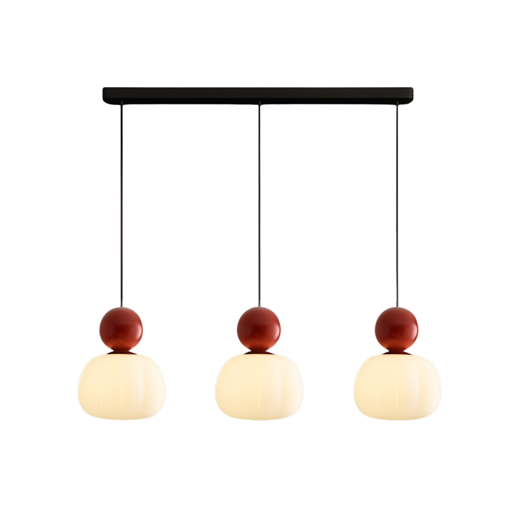Elegant Pendant Light with Soft Glow and Artistic Detail