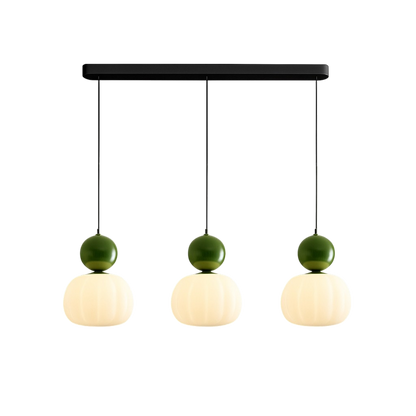 Elegant Pendant Light with Soft Glow and Artistic Detail