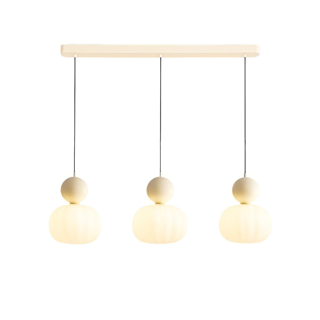 Elegant Pendant Light with Soft Glow and Artistic Detail