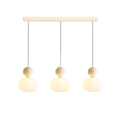 Elegant Pendant Light with Soft Glow and Artistic Detail