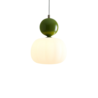 Elegant Pendant Light with Soft Glow and Artistic Detail