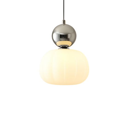 Elegant Pendant Light with Soft Glow and Artistic Detail