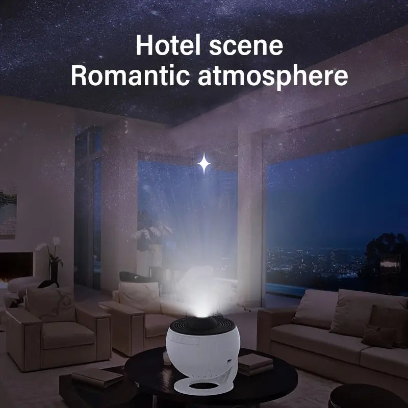 360° Galaxy Projector - Celestial Dreams Room Light Display