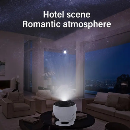 360° Galaxy Projector - Celestial Dreams Room Light Display