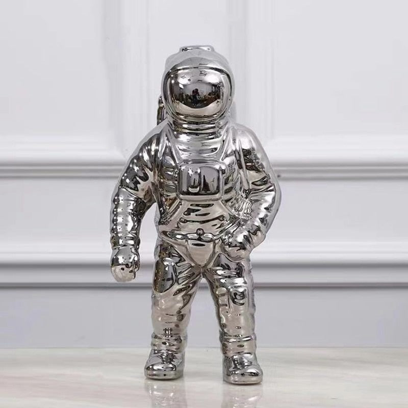 Trendy Space-Themed Astronaut Planter for Home Decoration